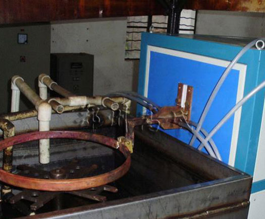 超音頻感應(yīng)加熱電源對齒圈進(jìn)行淬火熱處理