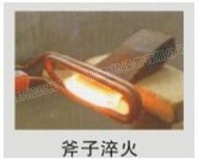 高頻淬火機(jī)對斧子進(jìn)行淬火熱處理 高頻淬火機(jī)對斧子進(jìn)行淬火熱處理